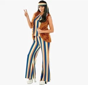 Fun Shack 60's Hippie Cher Singer Ladies Costume XL - Picture 1 of 5
