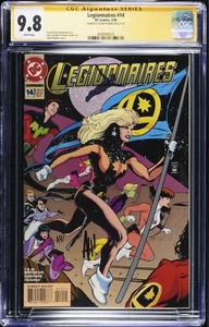 Legionnaires #14 CGC 9.8 SS Signed Adam Hughes • DC Comics 1994 - Picture 1 of 2