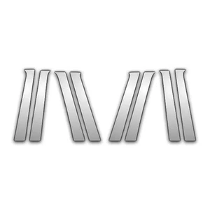 Cubiertas de poste de pilar con reflejos automáticos aptas para Jeep Compass 2007-2016 [8p] - Imagen 1 de 5