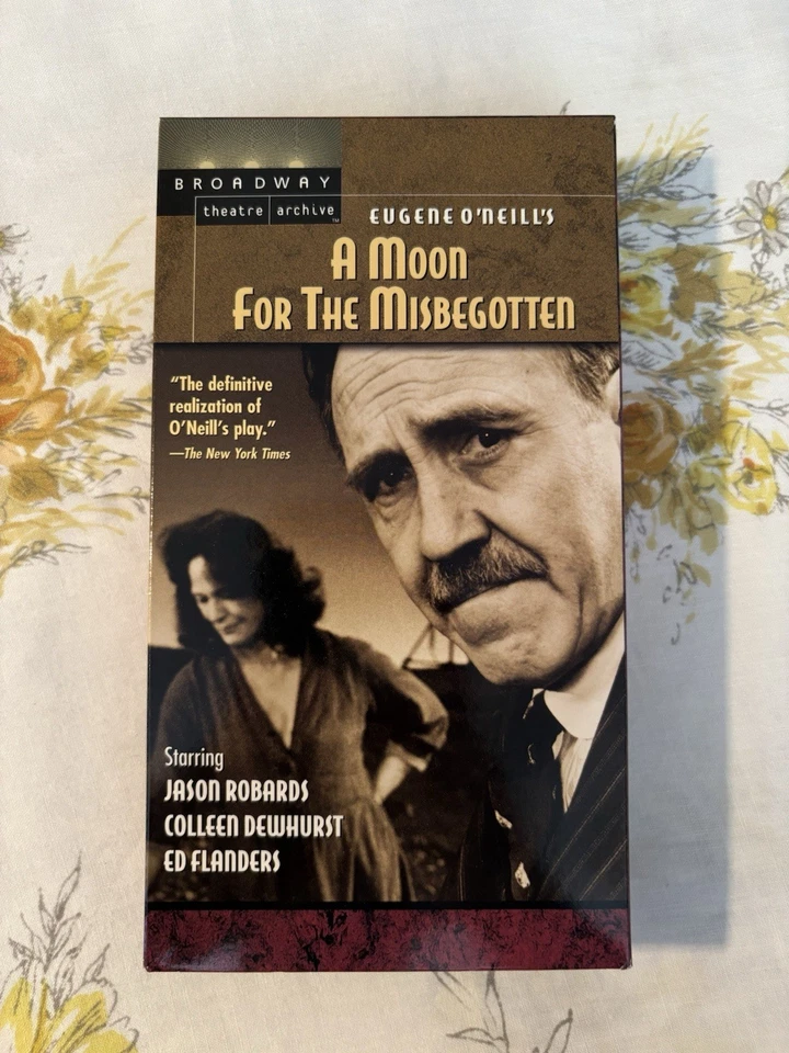 A Moon For The Misbegotten (VHS, 2001) Eugene O’Neill 1975 Four Act Play Drama - Image 1 of 4