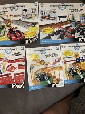 K'NEX Nintendo Super Mario карта Wii инструкции лот из 5 - Изображение 1 из 4