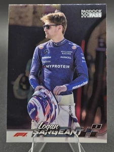 Logan Sargeant 2024 Topps Paddock Pass Formula 1 #20 Chrome - Bild 1 von 2
