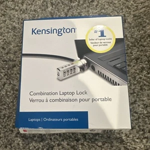 Kensington Combination Cable Laptop Lock (K64673AM) Security NIB - Afbeelding 1 van 3