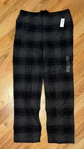 NTW GAP Men's S Charcoal Grey Flannel PJ Joggers NWT $39.95 - Foto 1 di 1