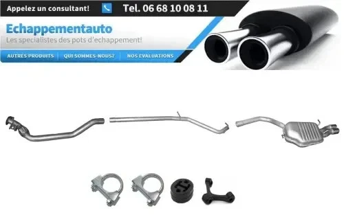 Seat Exeo 2.0 TDI (depuis 2008) échappement avec marquage E - Photo 1/1