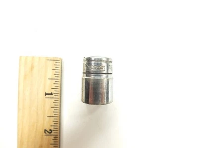 SNAP-ON TOOLS 3/8" DRIVE 9/16" SHALLOW 6 POINT SOCKET MADE IN USA - SAE - FS181 - Image 1 of 4