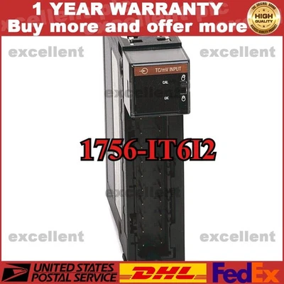 Módulo de termopar aislado mejorado Allen-Bradley 1756-IT6I2 ControlLogix ¡NUEVO! Foto 1 de 4