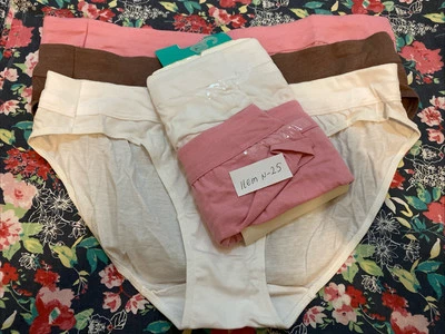 Paquete de 5 bikini Jms Just My Size para mujer, mezcla cómoda ultra suave talla 9, Foto 1 de 4