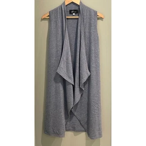 Soft by Naadam Kaschmir drapiert ärmellose Strickjacke Weste Small S - Bild 1 von 5