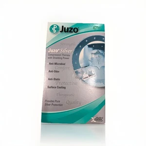 Juzo 2062 Plata Suave Punta Abierta Muslo Alto con Banda - 30-40 mmHg Reg AG IV - Imagen 1 de 5