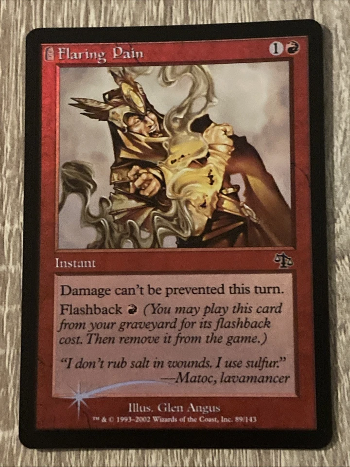 Flaring Pain Foil Judgement - Near Mint - Image 1 of 2