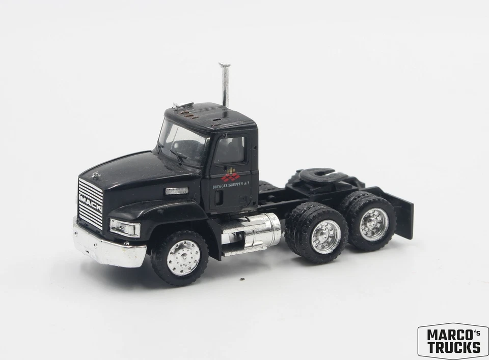 Herpa MACK CH600 tractora "Bryggerigruppen A/S" Dinamarca 1:87 /H26225 Foto 1 de 1