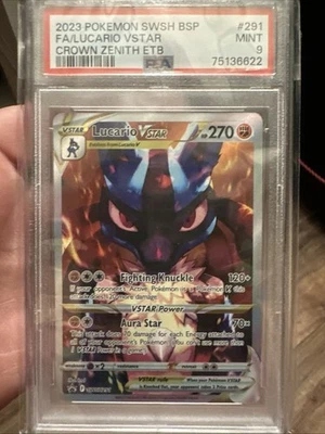 Lucario VSTAR SWSH291 SWSH: Sword & Shield Promo Cards Holo - Image 1 of 4