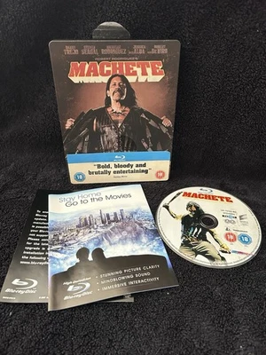 Machete Blu-Ray Steelbook Complete Vgc - Image 1 of 4