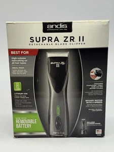 Andis Supra ZR II Cordless Detachable Clipper #79005 New in Box - Picture 1 of 7