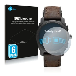 6x Screen Protector for Fossil Chronograph Protective Film Clear Protection - Zdjęcie 1 z 11