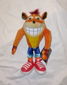 Official Play by Play – Crash Bandicoot Original Smile Plush Figure approx 25cm - Imagen 1 de 2