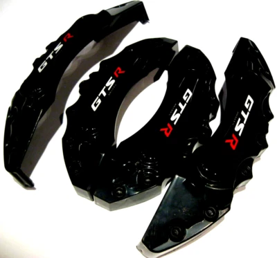 Juego de 4 fundas de pinza de freno negras para Tucson Kona Electric i20 i30 i40 GTS Foto 1 de 4