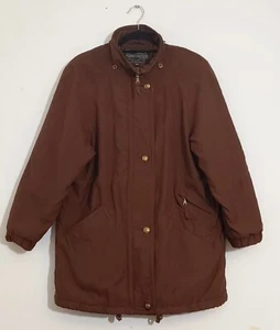 Vintage Forecaster of Boston Brown Over Coat Jacket Size L/XL (Actual Size *Read - Picture 1 of 22