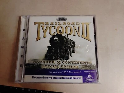 Railroad Tycoon II 2 Conquer 3 Continents (PC/MAC) Special Edition - NEW - Image 1 of 4