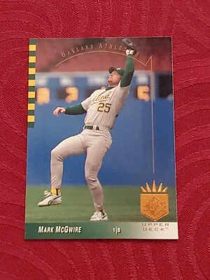  MARK MCGWIRE 1993 UPPER DECK SP #41 PACK FRESH FREE SHIPPING  - Image 1 of 2