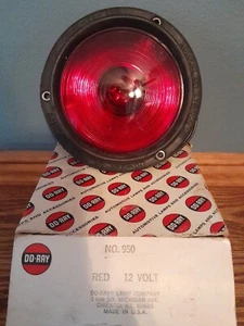 Do Ray Lamp Company, Red 12 Volt #950, NOS - Bild 1 von 6