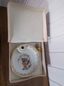 Limoges PRENATAL Baby Breiteller 2 Kinder Korken Box - Bild 1 von 6