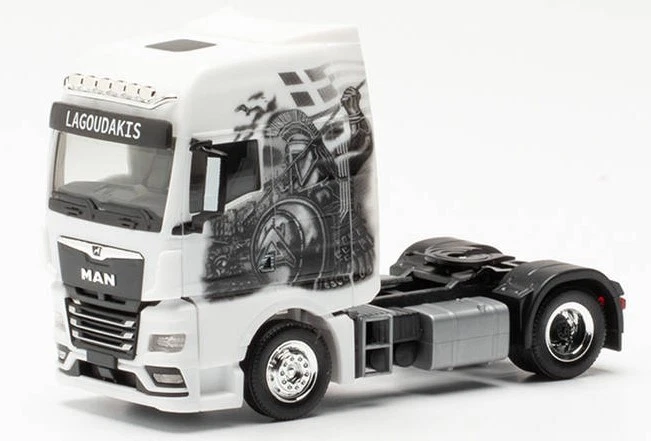 HERPA - MAN TGX GX 4x2 LAGOUDAKIS 1 Arcille - Eroe di Troia - 1/87 - HER314473 - Immagine 1 di 1