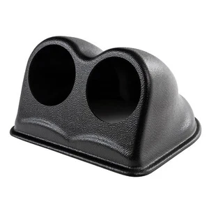 Revotec 52mm Dashtop Double Leather Grain Effect Gauge Mount Pod - Afbeelding 1 van 2
