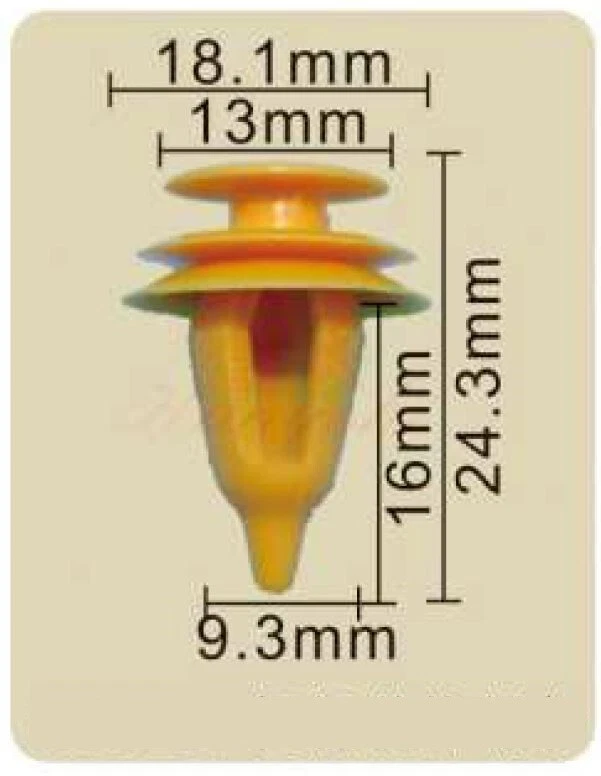 50 PCs Door Panel Retainer (Fits Toyota) - Image 1 of 1