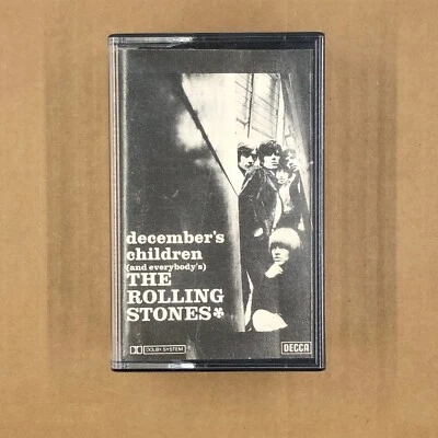 ROLLING STONES Cassette Tape Rock Blues DECEMBERS CHILDREN GET OFF OF MY CLOUD - Image 1 of 4