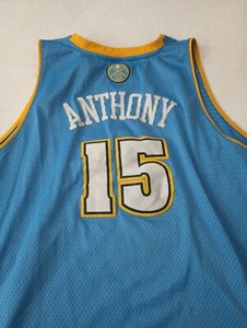 Carmelo Anthony Denver Nuggets Adidas Jersey 3X - Picture 1 of 6