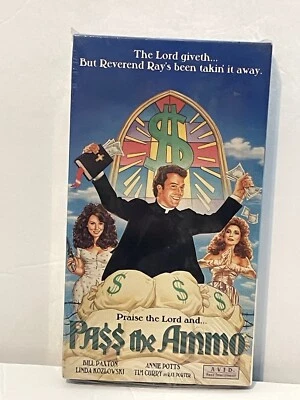 Pass the Ammo (VHS, 1990 Live Home Video) New Sealed Rated R Tim Curry - Image 1 of 4