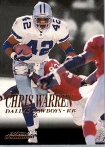 1999 Skybox Dominion Football #57 Chris Warren - Dallas Cowboys