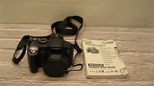 Canon PowerShot S5 IS Compact Digital Camera Black w manual & Strap - Picture 1 of 15