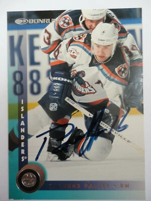 1997-98 Donruss Ziggy Palffy New York Islanders Autographed Card #125 - Image 1 of 3