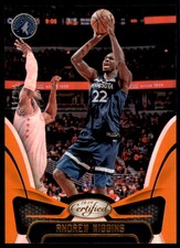 2018-19 Certified Mirror Orange #135 Andrew Wiggins /99
