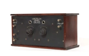 1923 Crosley Harko 2-Step Radio Amp w/Tipped UV-201-A Tubes * Excellent * Works - Zdjęcie 1 z 10
