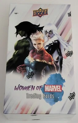 (FACTORY SEALED) UPPER DECK 2024 WOMAN OF MARVEL HOBBY BOX EXCLUSIVE - Image 1 of 2