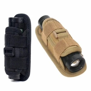 Tactical Flashlight Pouch Holster Case Belt Pouch Molle EDC Organizer Pouch - Picture 1 of 19