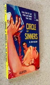 Don HOLLIDAY (Lawrence BLOCK) -- Circle Sinners -- 1961 Bedside PB -- Smut GGA - Picture 1 of 2