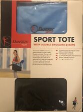 New Danskin Sport Tote Double Shoulder  Straps Travel Gym Shopping Dance Bl/blue