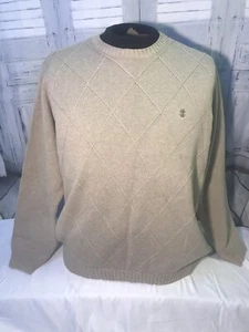 Suéter para hombre IZOD 100 % algodón gran calidad beige ¡¡¡NUEVO SIN ETIQUETAS!!!¡! - Imagen 1 de 12