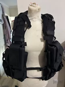 Fostex Garments Tactical Load Bearing Vest - black - excellent condition - Picture 1 of 12