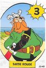 Carte Cora - Imbattable - N13 - Barbe Rouge