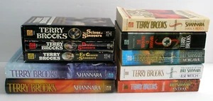 10 Terry Brooks 2 HC 1st Ed 8 PB 3 in Sleeve Heritage Genesis Jerle Shannara EUC - Bild 1 von 16