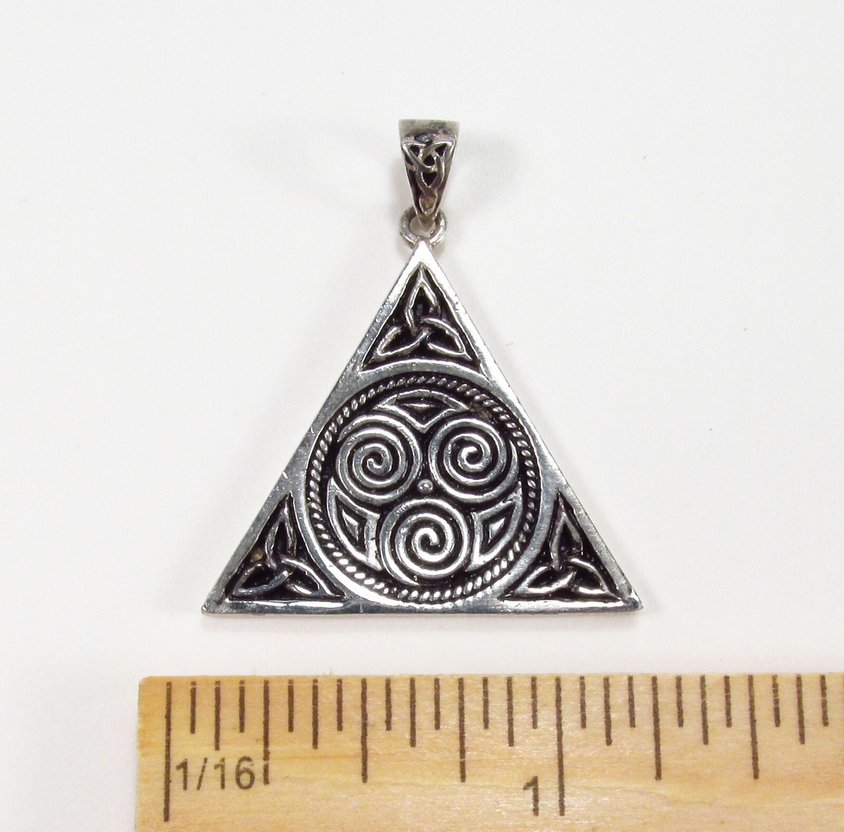PeterS: Wizardry Symbol silver pendant