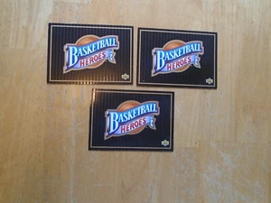 Wilt Chamberlain Basketball Heroes (3) Cards Upper Deck 1992 headers - Picture 1 of 3