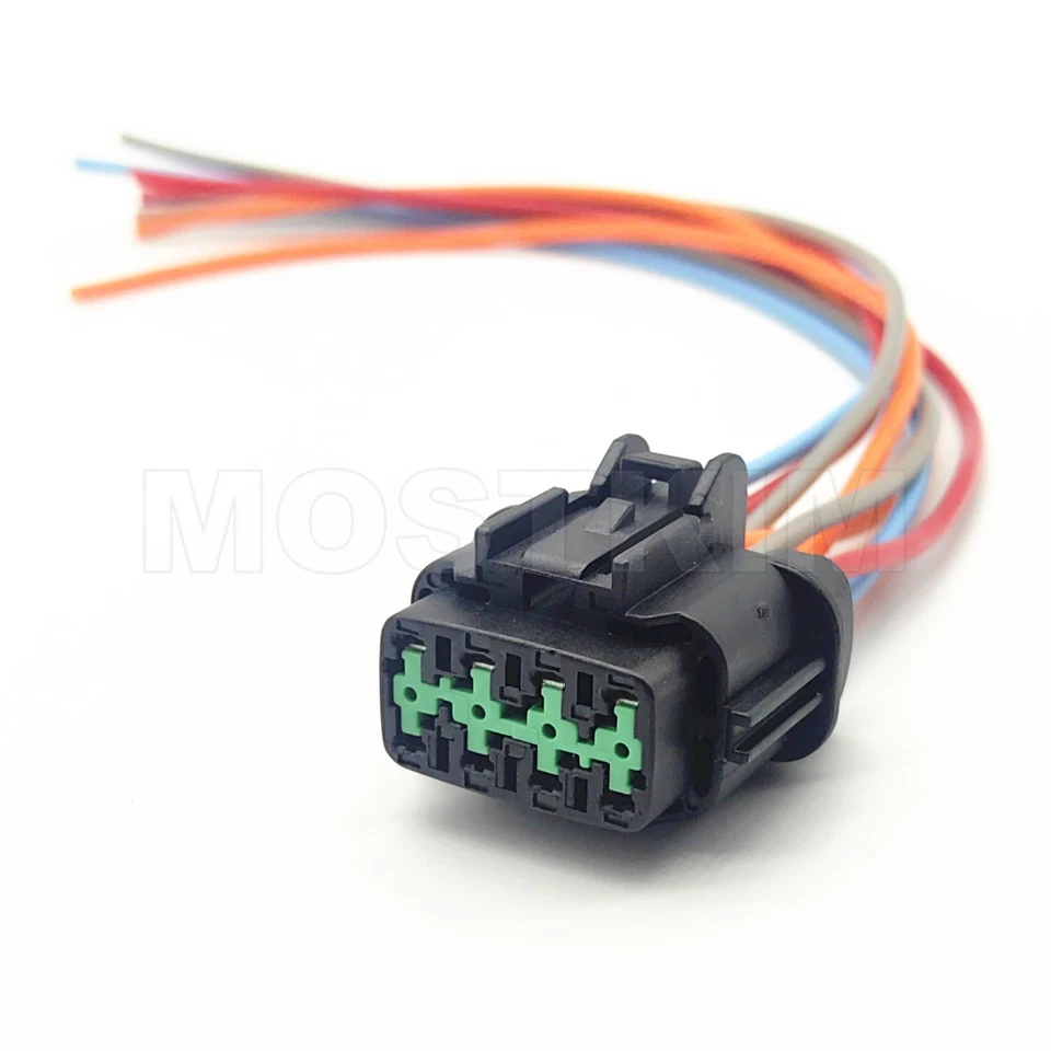 8-Pin LED Headlamp Headlight Connector Pigtail Fit For Nissan Rogue 2017-2021 - Image 1 of 4