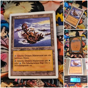 MTG Adarkar Wastes 🇩🇪 🟡 Nm Fifth Edition 1997 Magic The Gathering Land Og - Bild 1 von 5